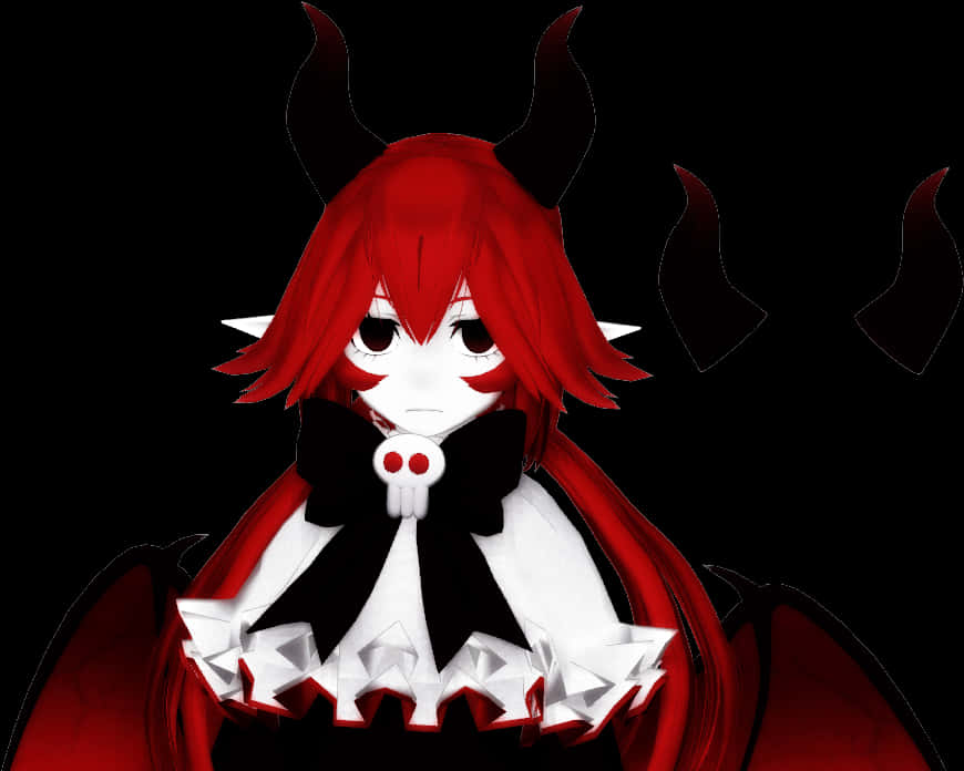 Download Red Haired Anime Demon Girl 