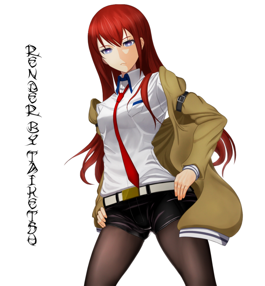 Red Haired Anime Girlin Uniform PNG