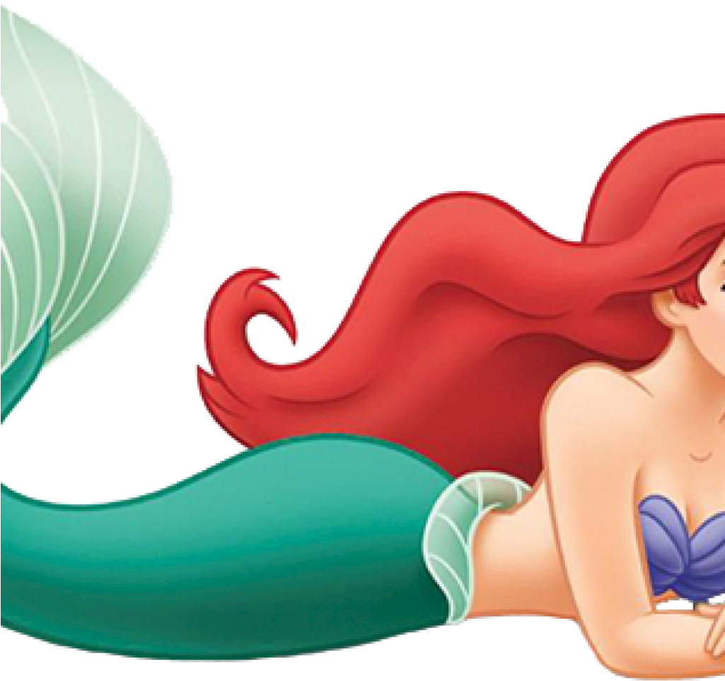 Red Haired Mermaid Clipart PNG