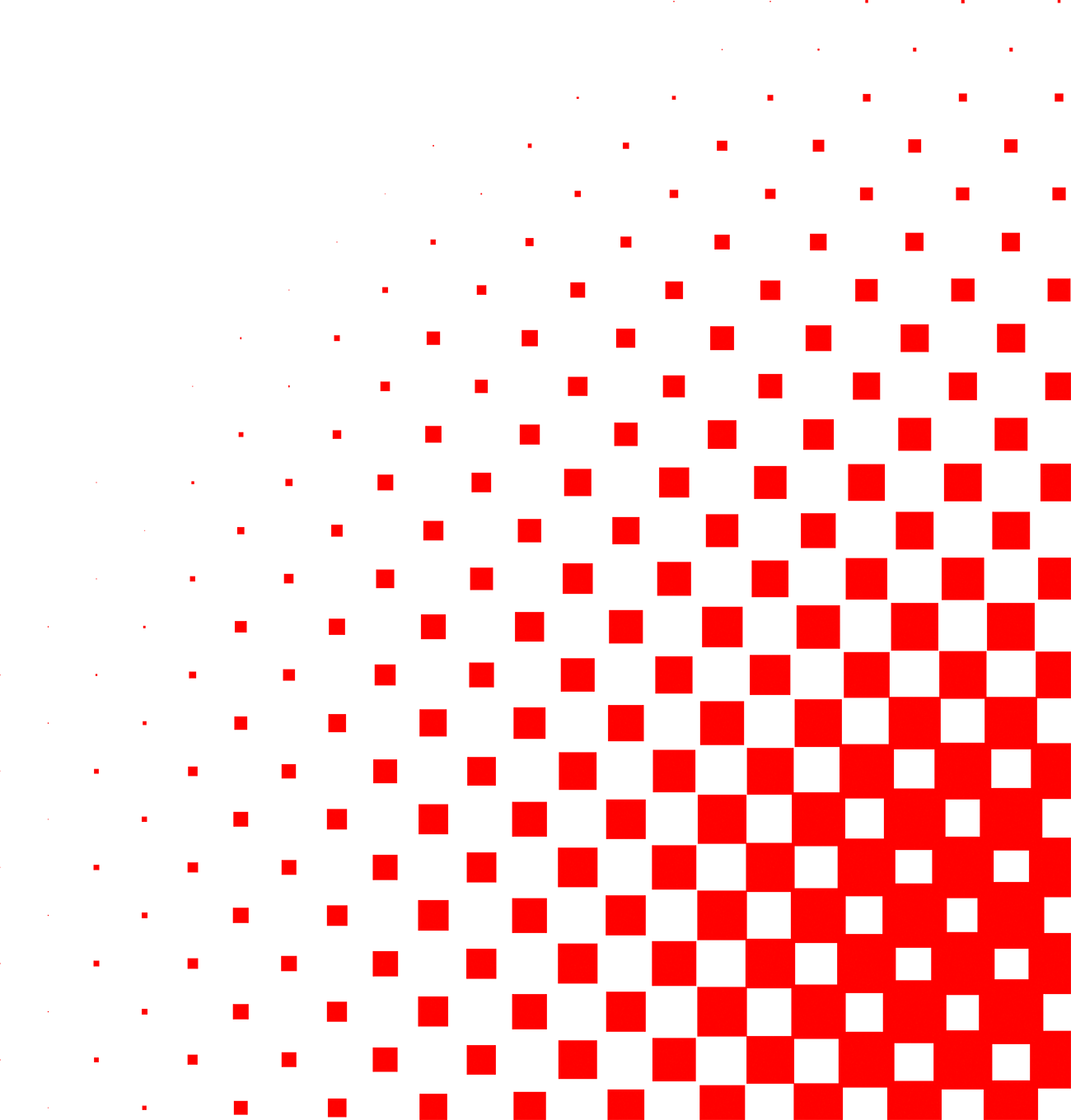 Red Halftone Gradient Pattern PNG