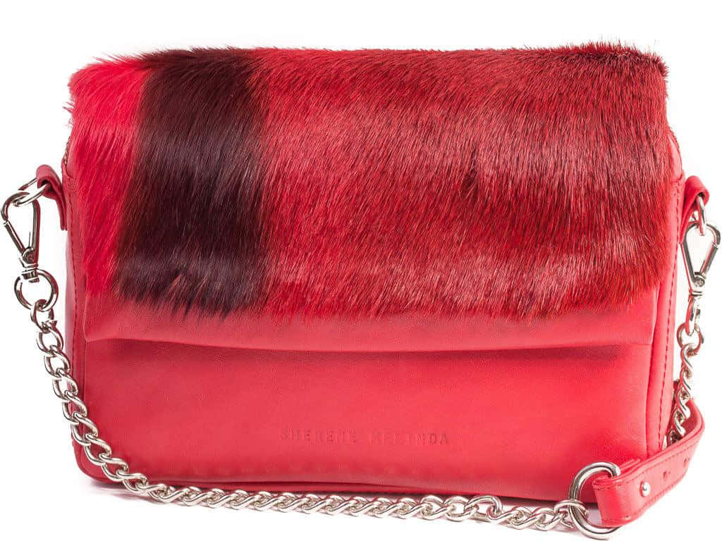 Stylish Red Handbag Wallpaper