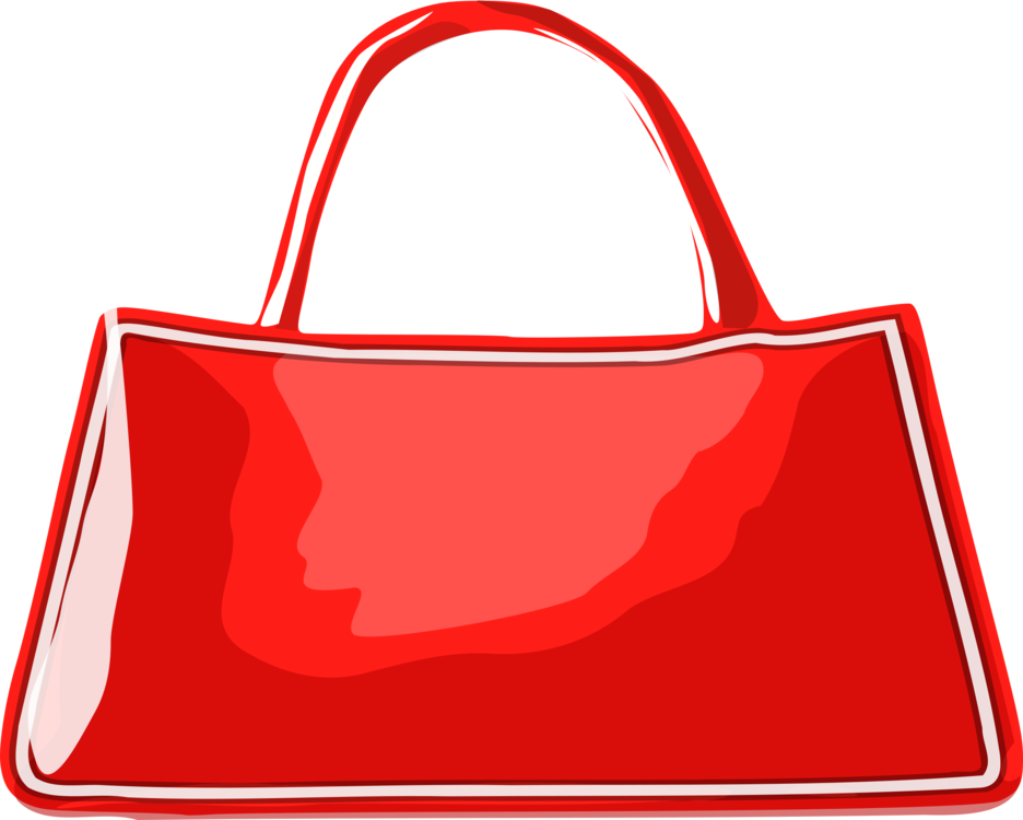 Red Handbag Illustration PNG