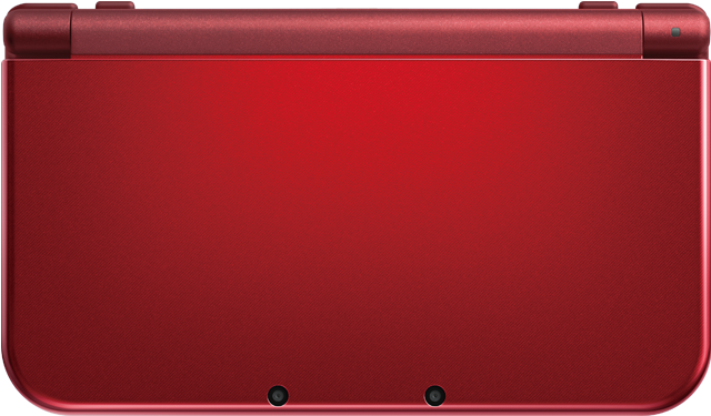 Red Handheld Game Console Closed PNG