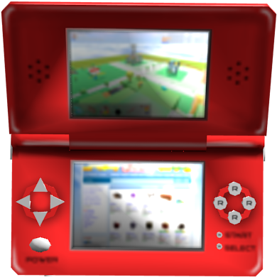 Red Handheld Gaming Console PNG