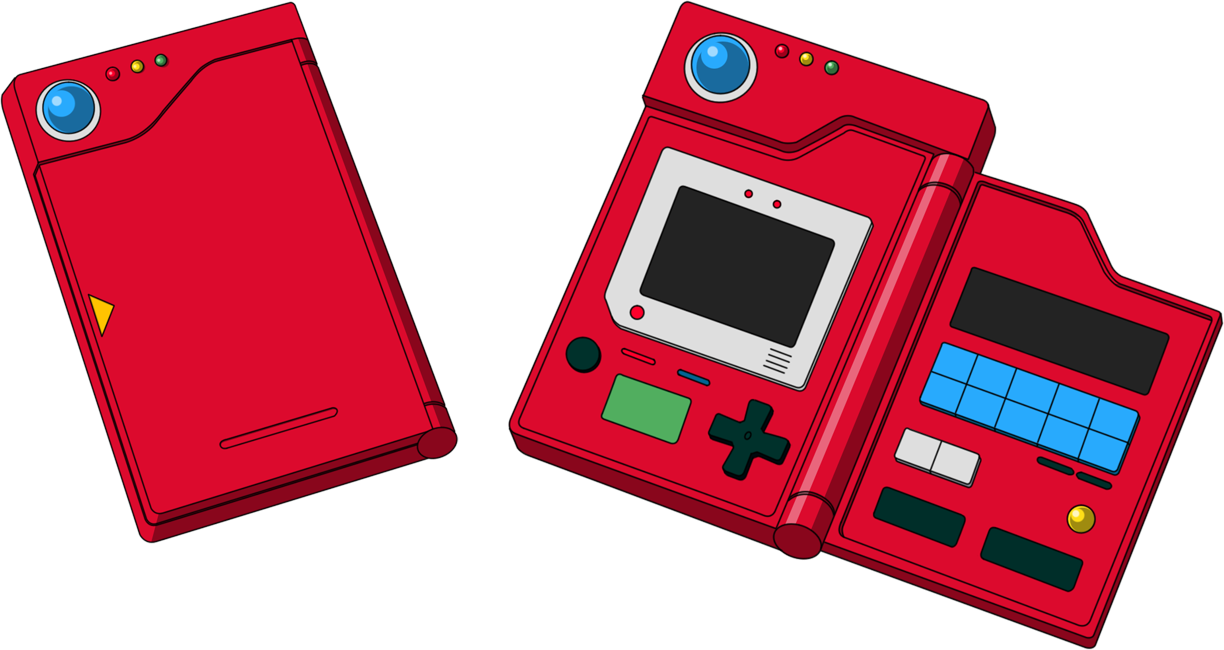 Red Handheld Game Consoles Variations PNG