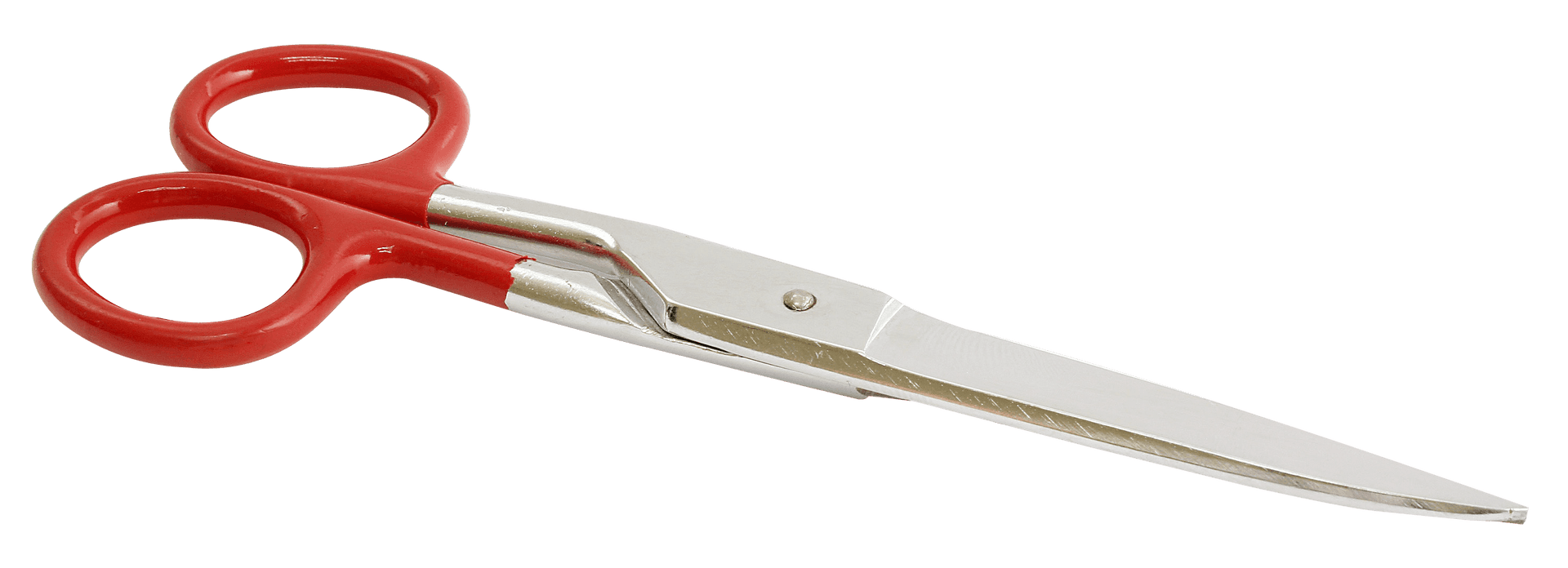 Red Handled Scissors Isolated PNG