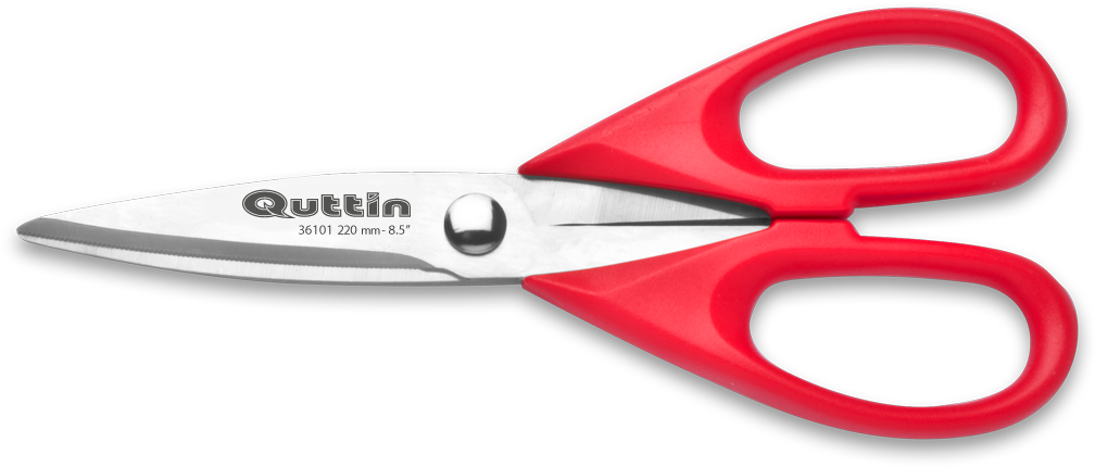 Red Handled Scissors Qutin36101 PNG