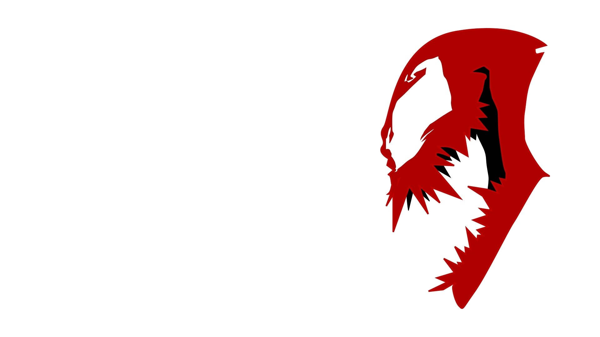 Red Head Carnage Minimalist Picture