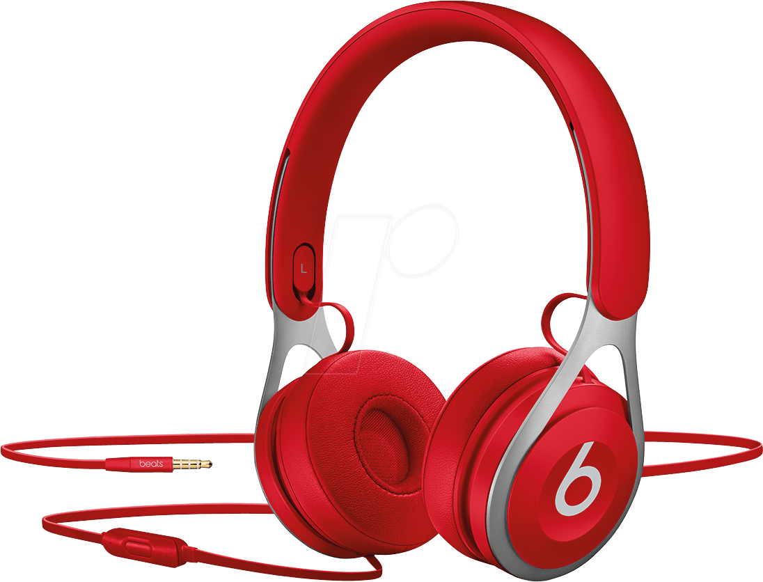 Red Headphones Beats Product Image PNG