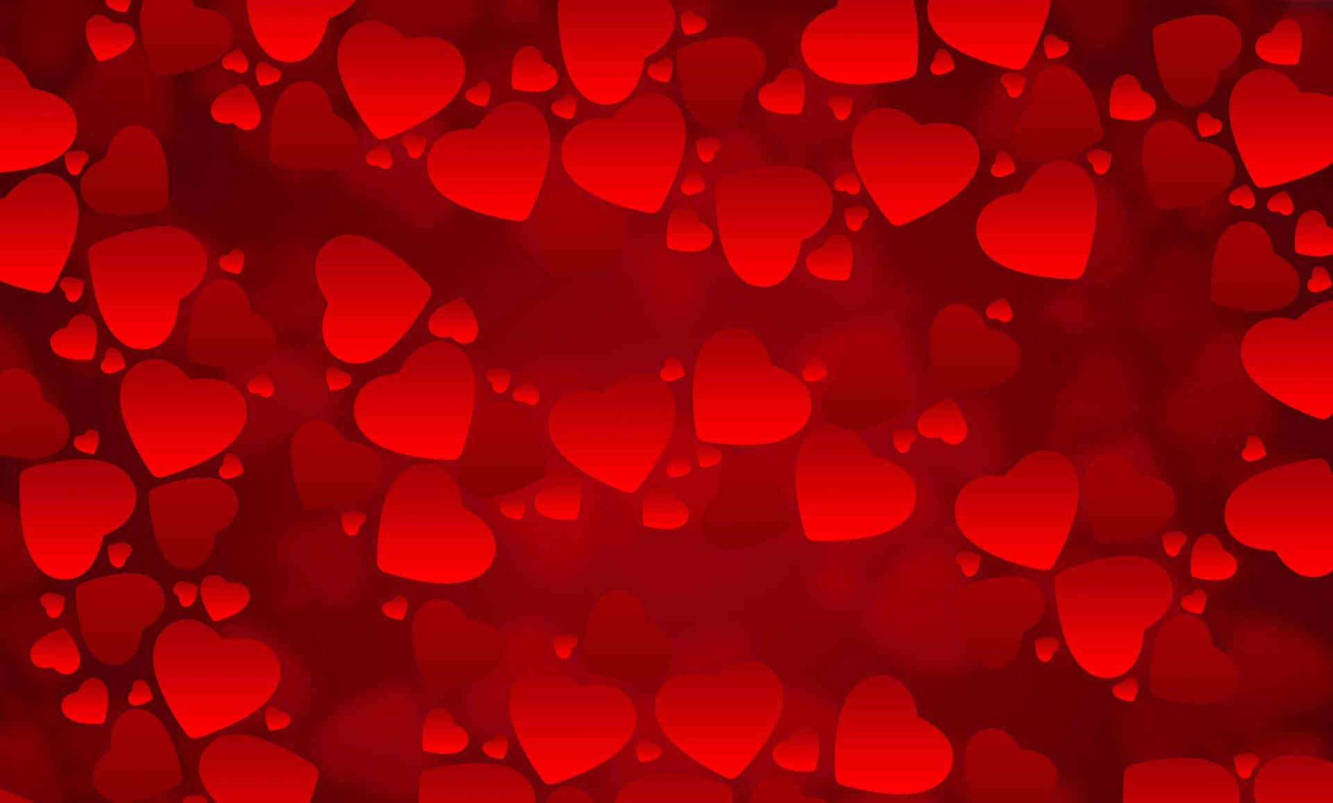 Romantic Red Heart Background