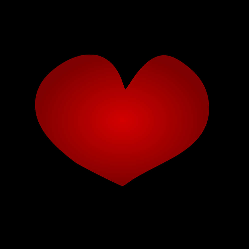 Download Red Heart Black Background | Wallpapers.com