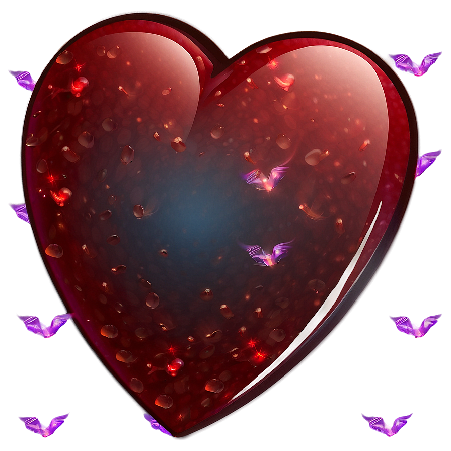 Red Heart Emoji Png Nkr11 PNG