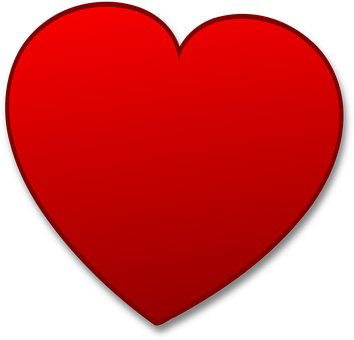 Red Heart Graphic PNG