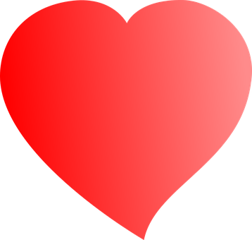 Red Heart Graphic PNG