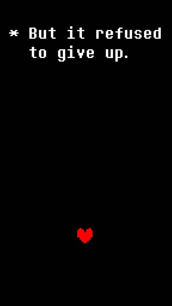 Red Heart Simple Phone Wallpaper