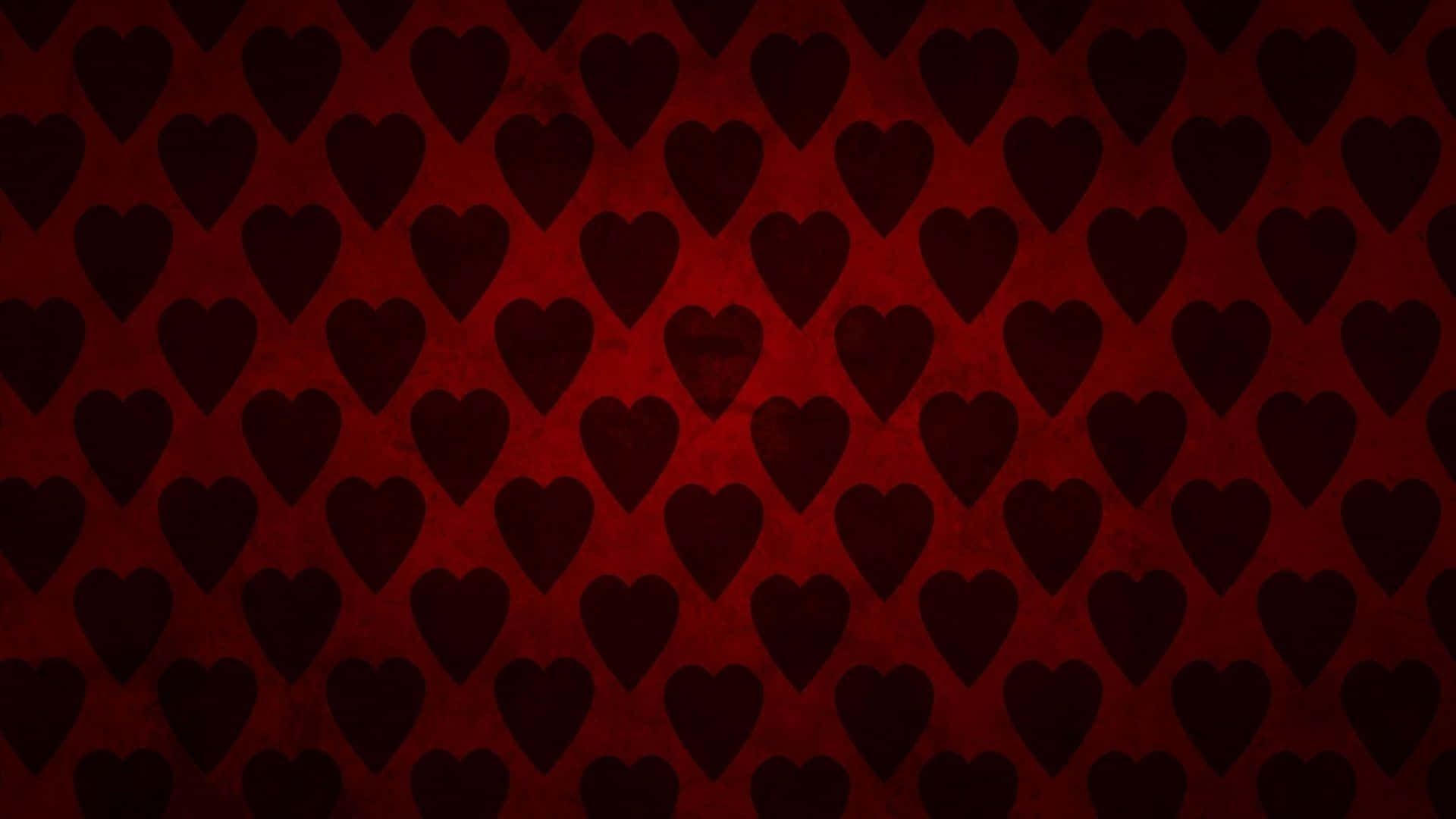 red and black hearts wallpaper