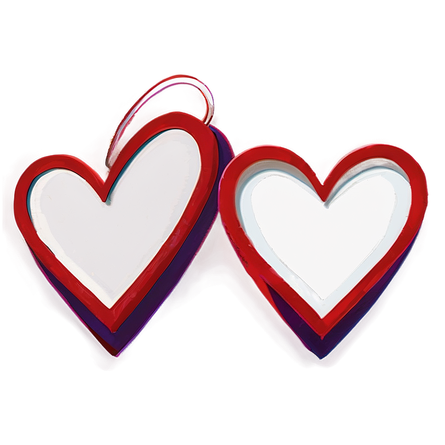 Red Hearts Png 17 PNG