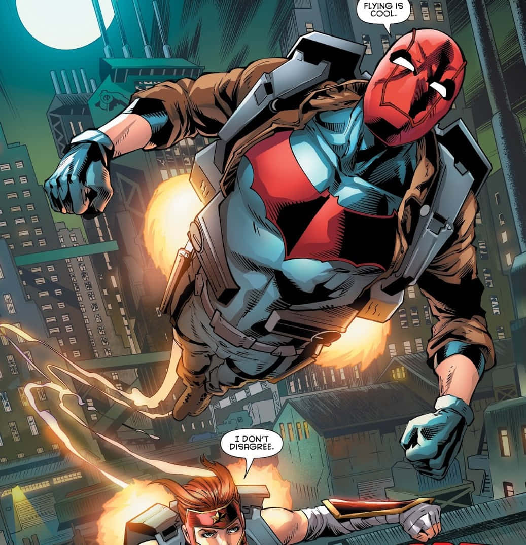 Red Hood ready to take on whatever life throws his way