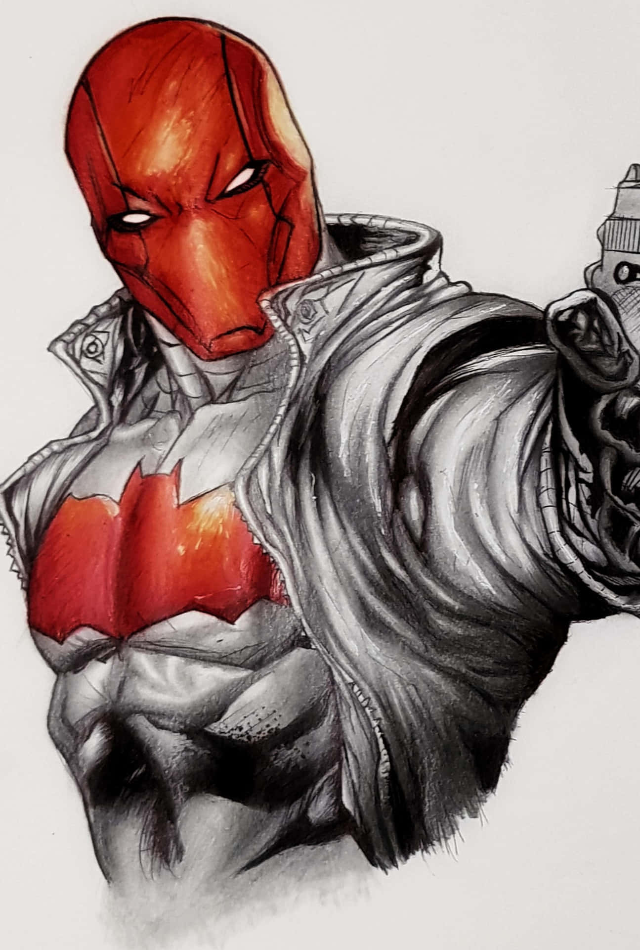 Red Hood stands ready to take on any challenge.