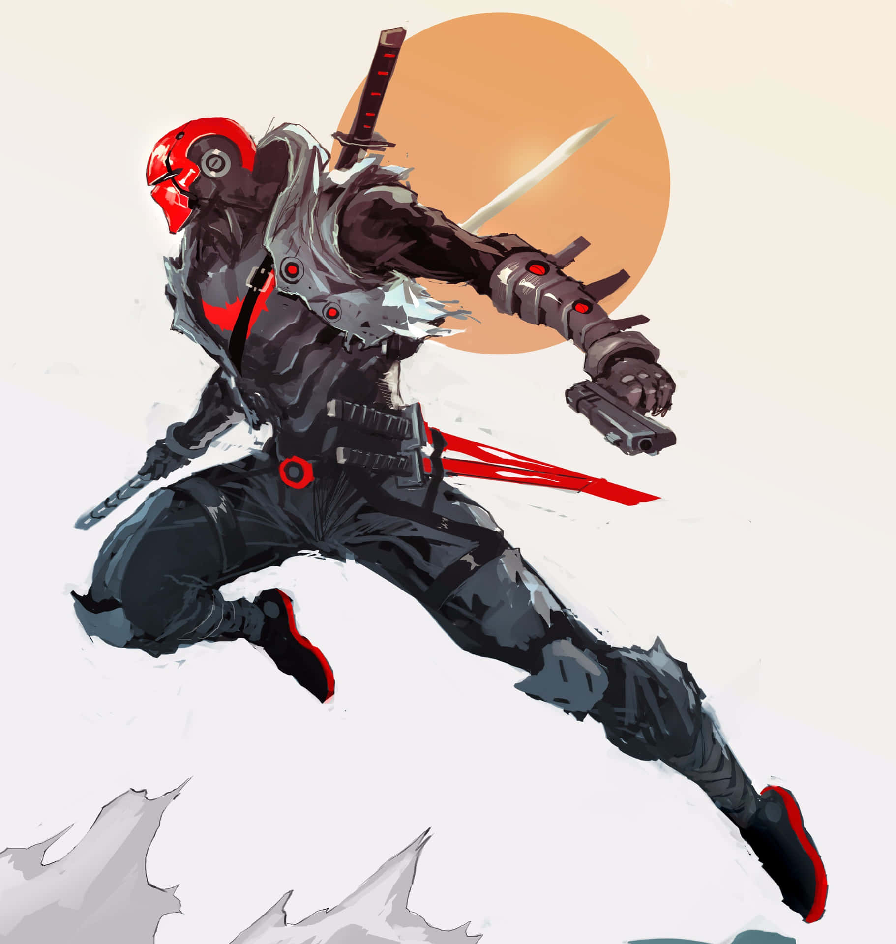 Download Red Hood Background | Wallpapers.com