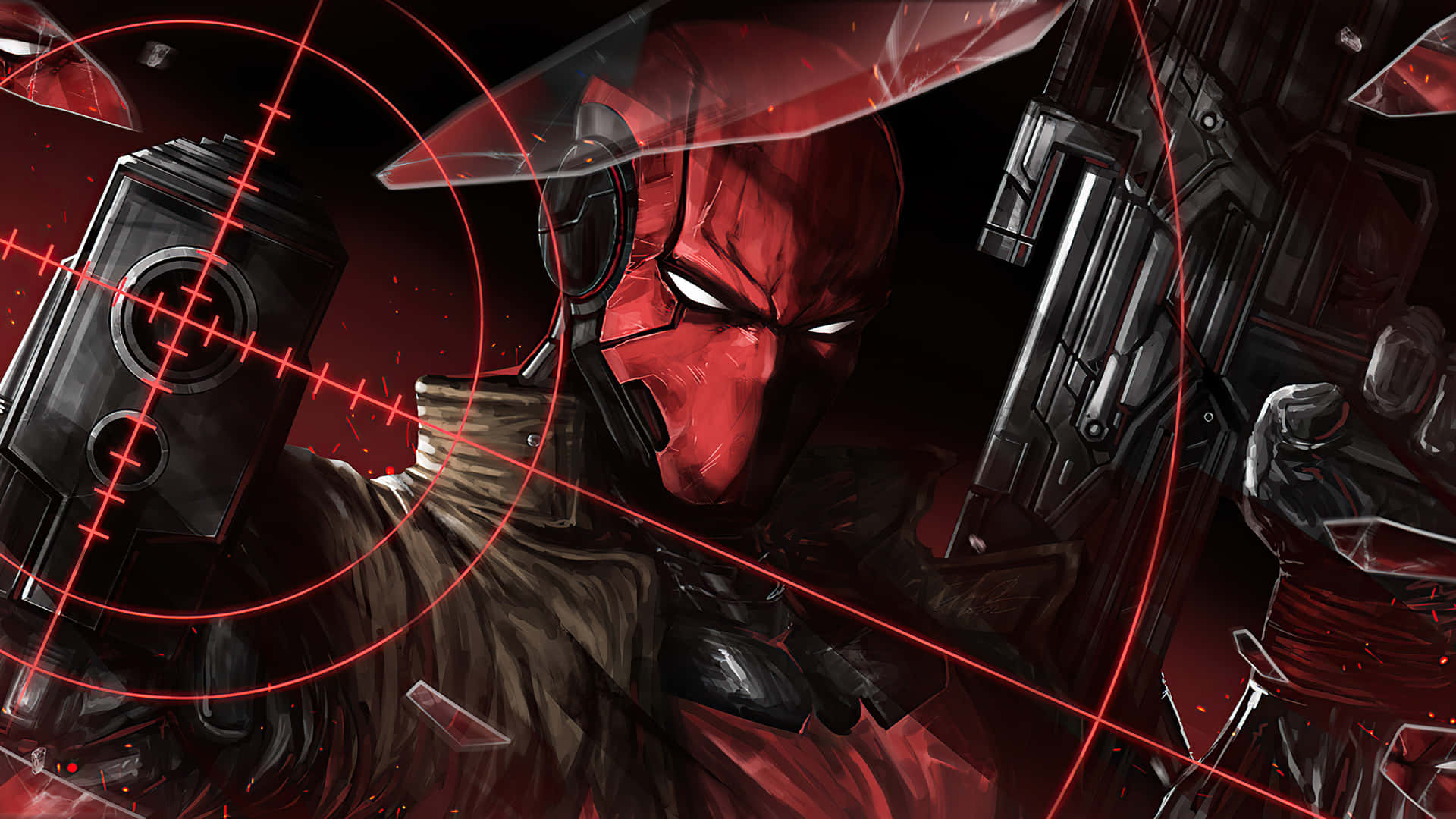red hood and the outlaws wallpaper
