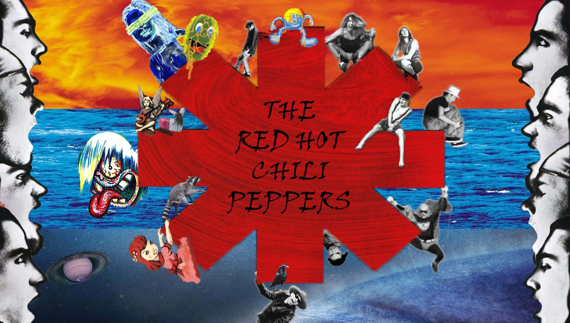 Redhot Chili Peppers, Den Prisbelönta Funkrockbandet. Wallpaper