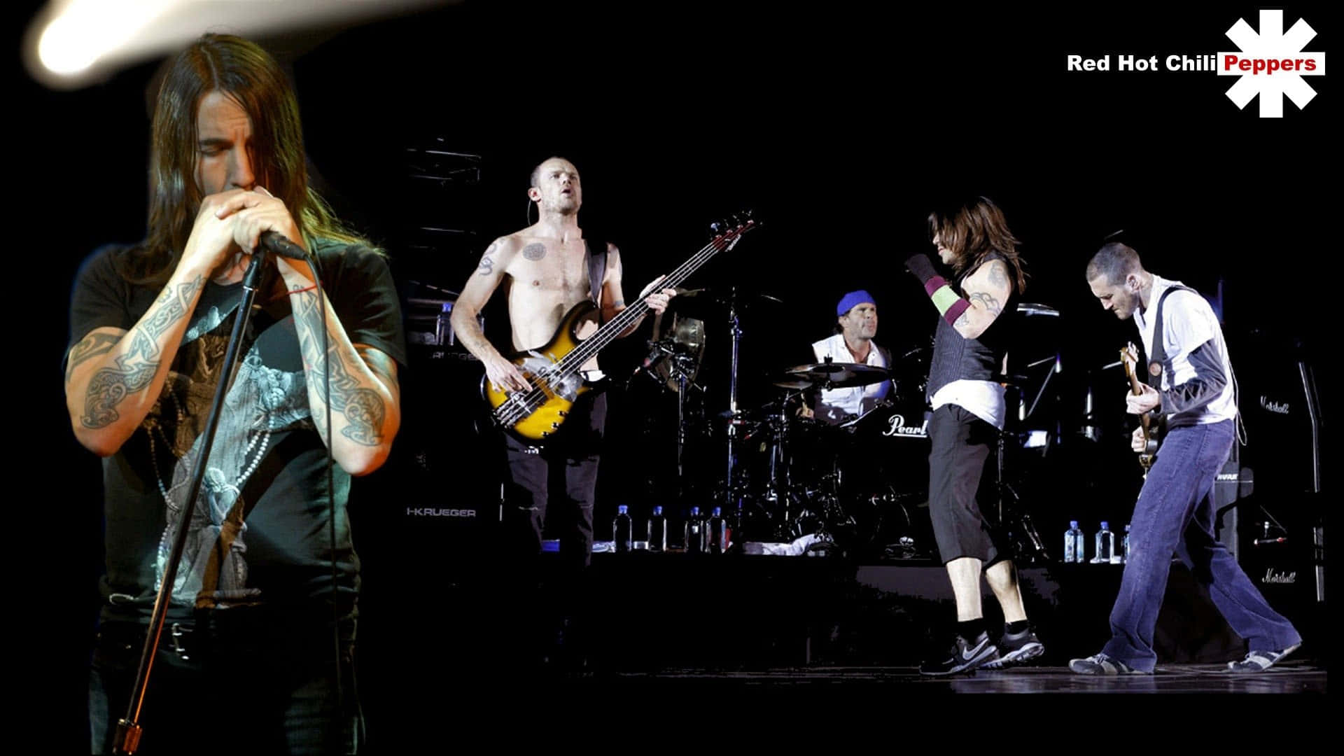 Redhot Chilli Peppers - En Vivo En San Diego, California. Fondo de pantalla