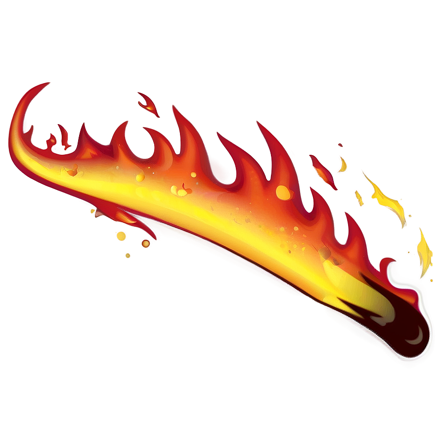 Red Hot Fire Border Png Fep PNG