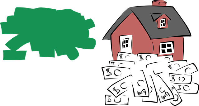 Red Houseand Green Tree PNG