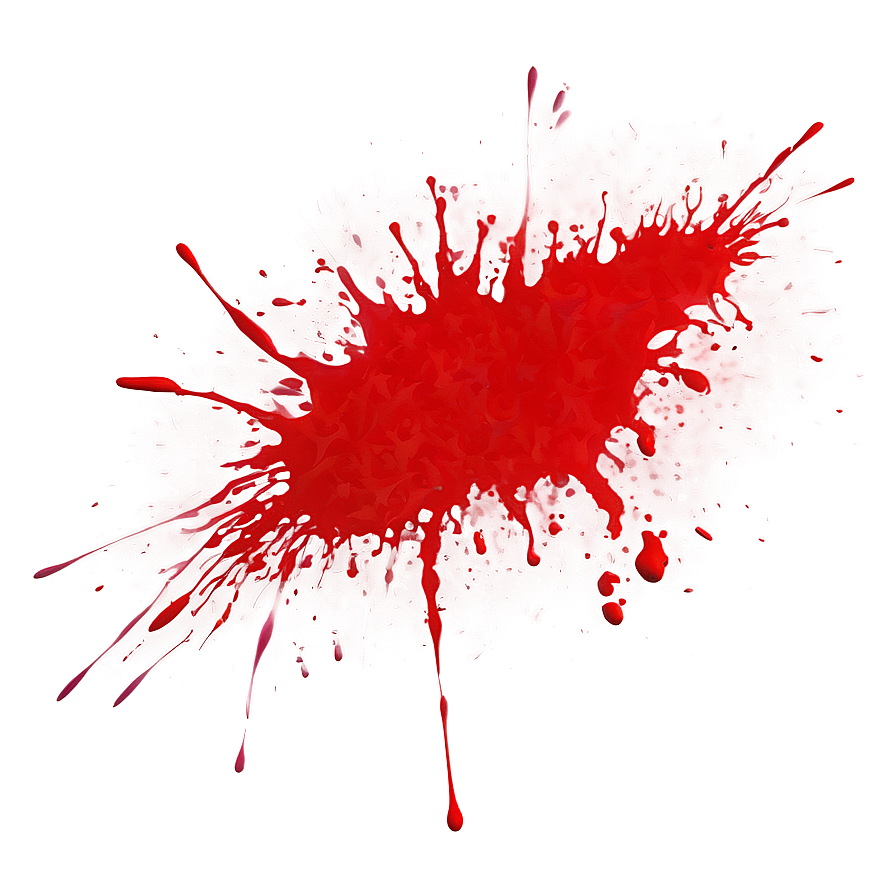 Red Ink Splatter Background Png 2 PNG