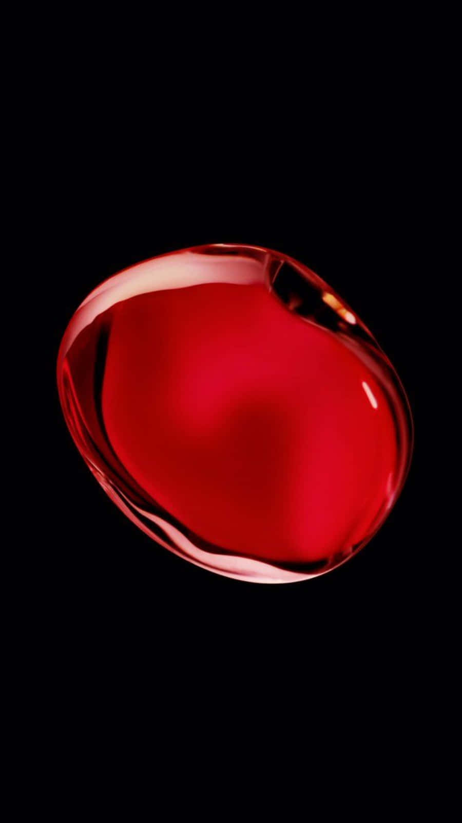 A Red Liquid On A Black Background Wallpaper