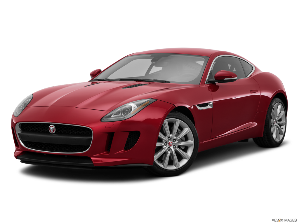 Red Jaguar F Type Coupe PNG