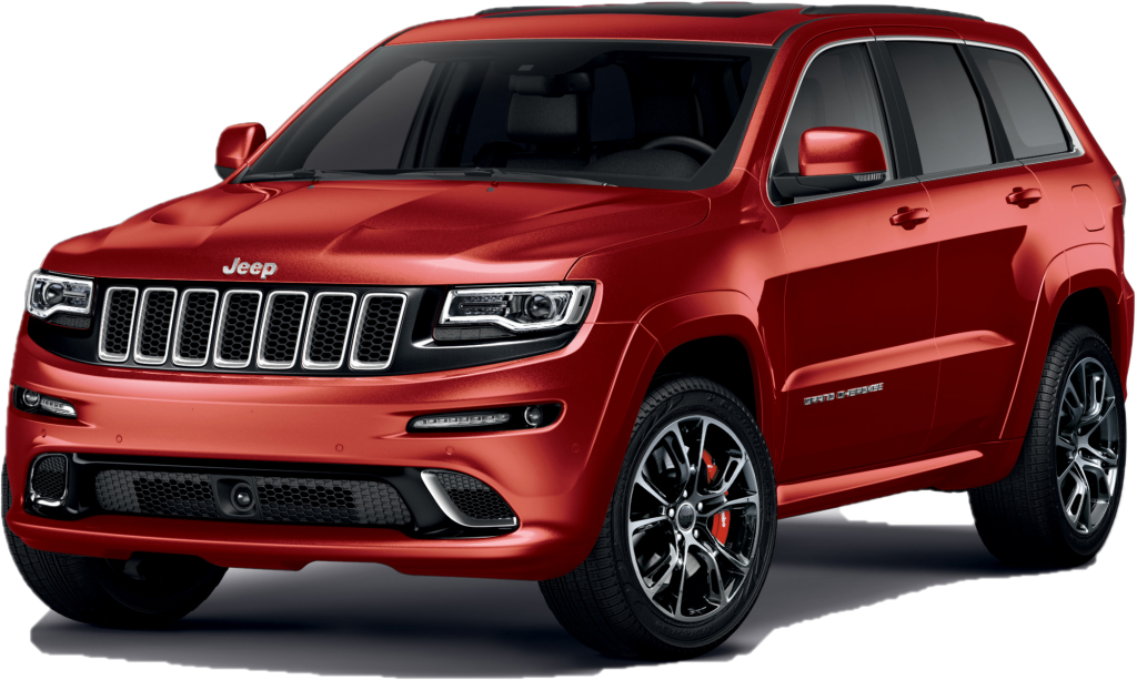 Download Red Jeep Grand Cherokee S U V | Wallpapers.com