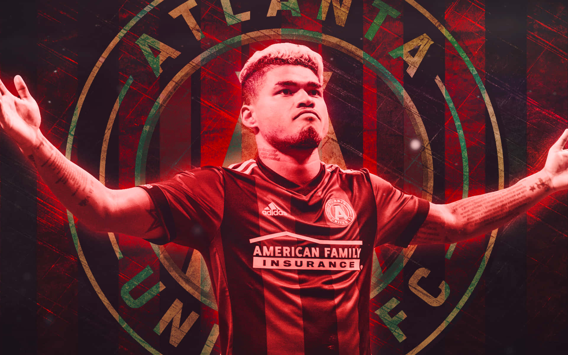 Red Josef Martinez Atlanta United FC Wallpaper