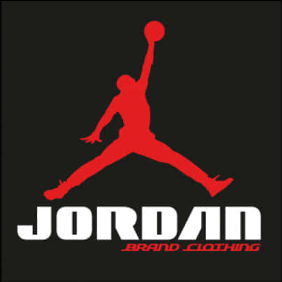 Red Jumpman Logo Jordan Brand Clothing PNG