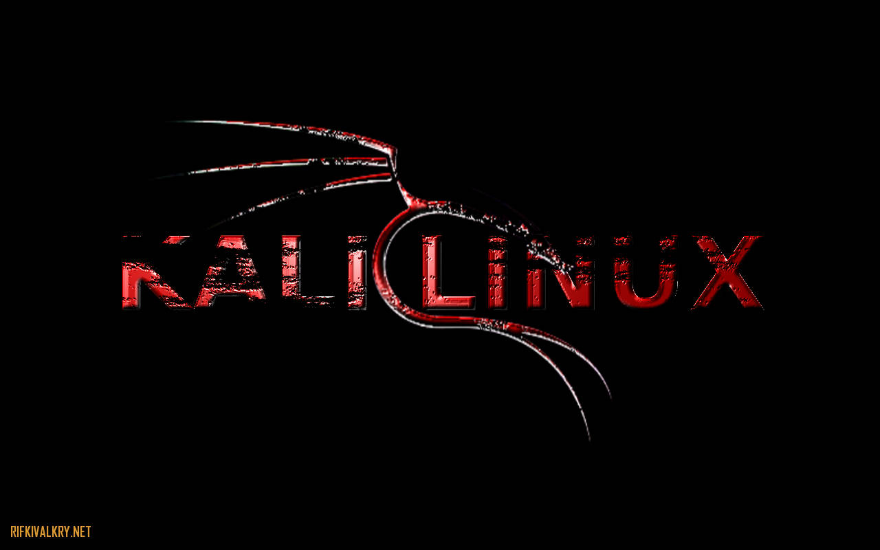 Rød Kali Linux Wallpaper