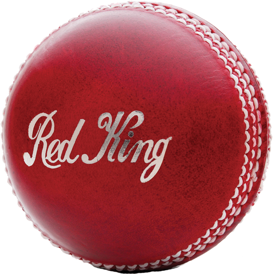 Red King Cricket Ball PNG