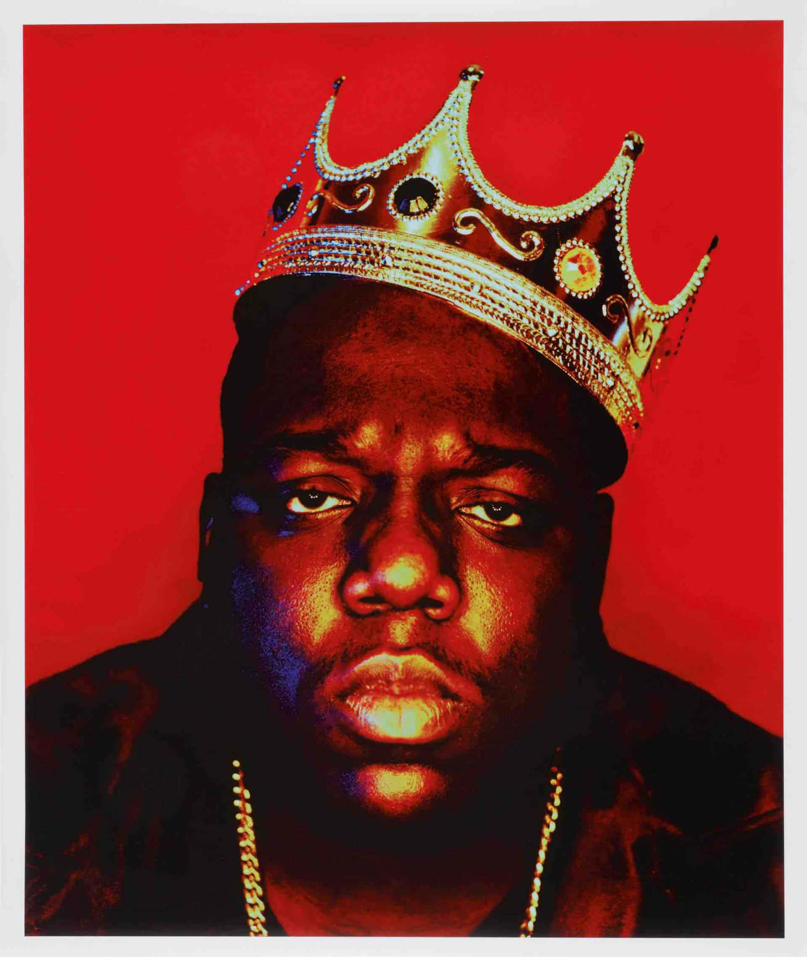 Red King The Notorious Big Cover Wallpaper