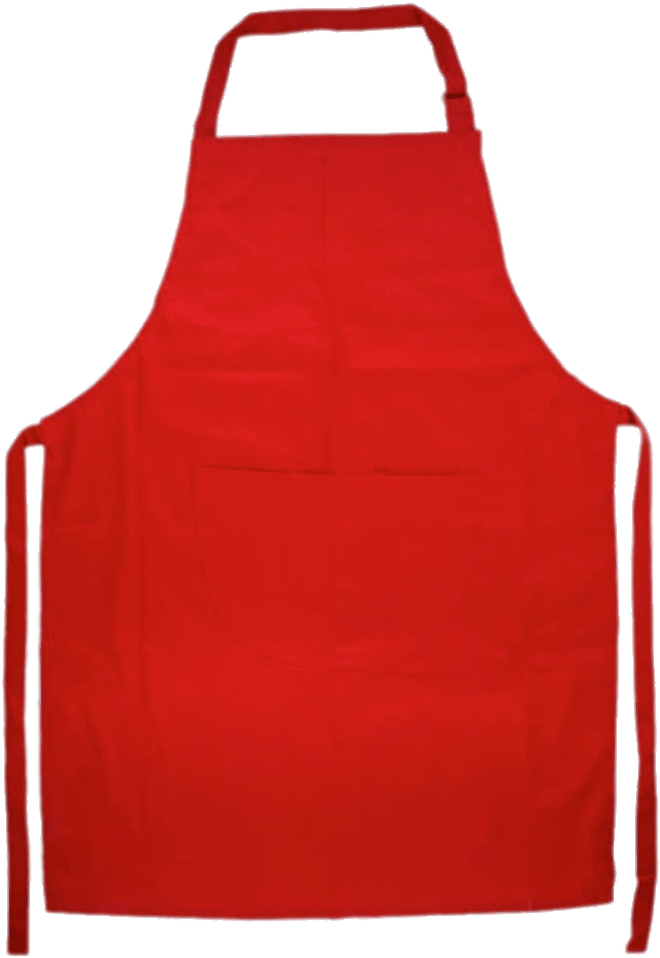 Red Kitchen Apron PNG