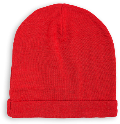 Red Knit Beanie Hat PNG