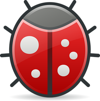 Red Ladybug Icon PNG