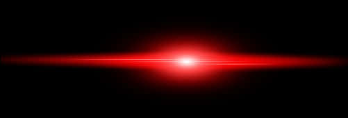 Red Laser Beam Light Effect PNG