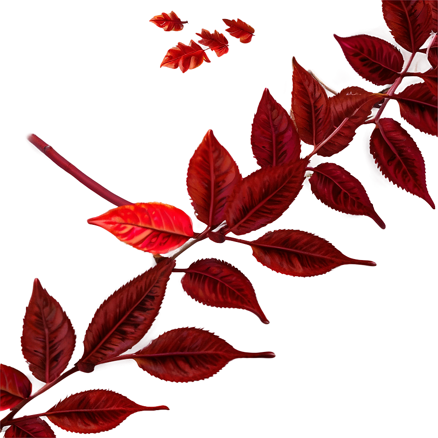 Red Leaves Falling Png Gax PNG