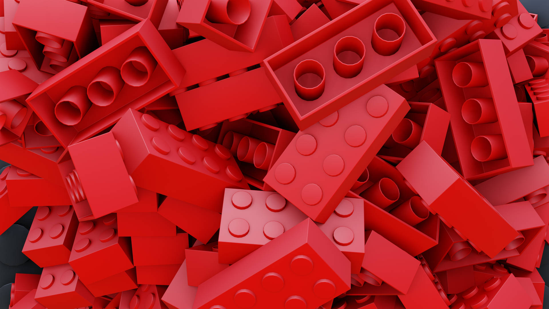 Red Lego Bricks Pile SVG