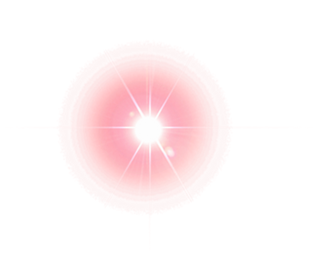 Red Lens Flare Graphic PNG