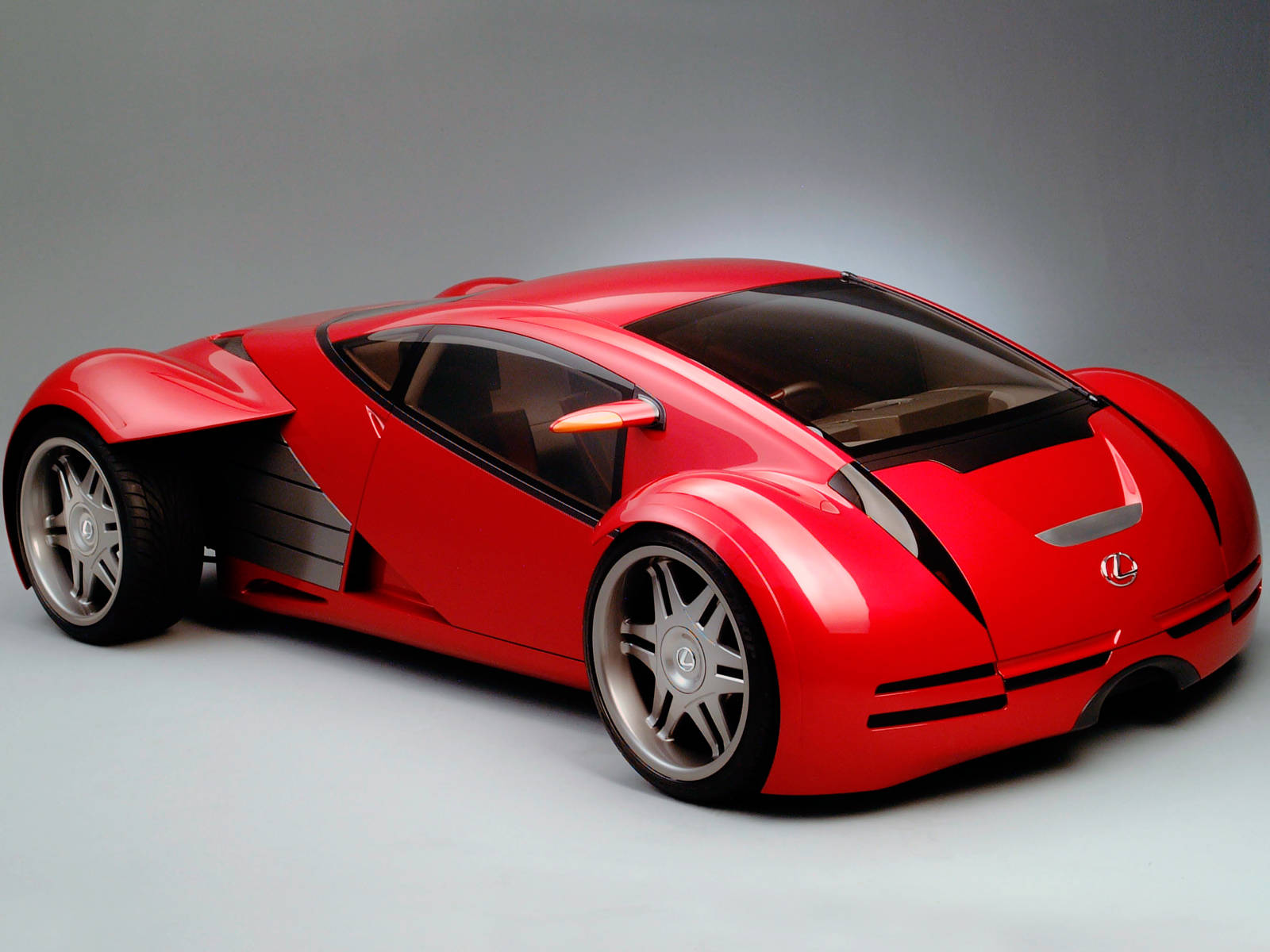 Fundode Tela Do Modelo De Carro Lexus Vermelho Para Iphone. Papel de Parede