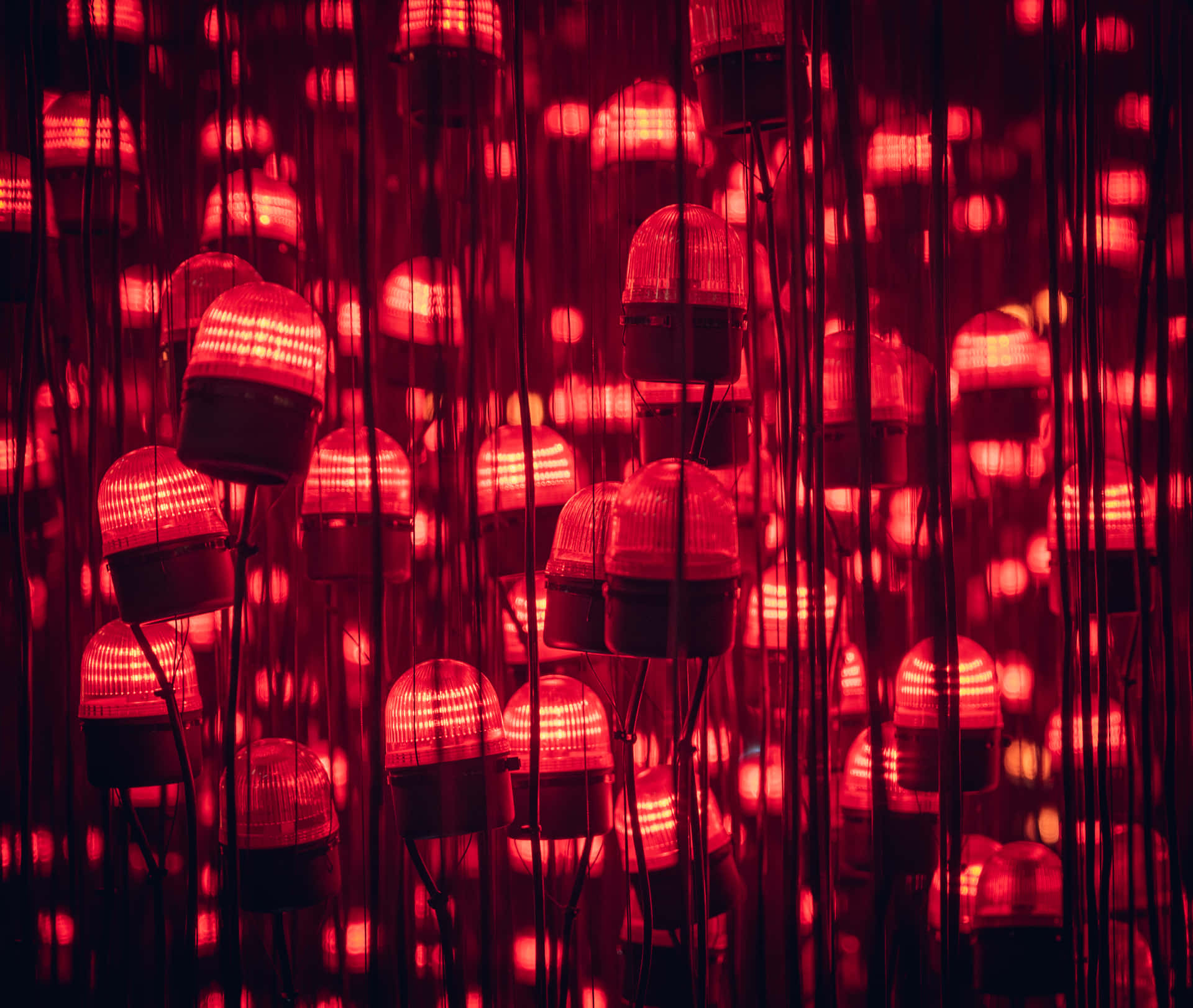 Red Lights On The Ceiling