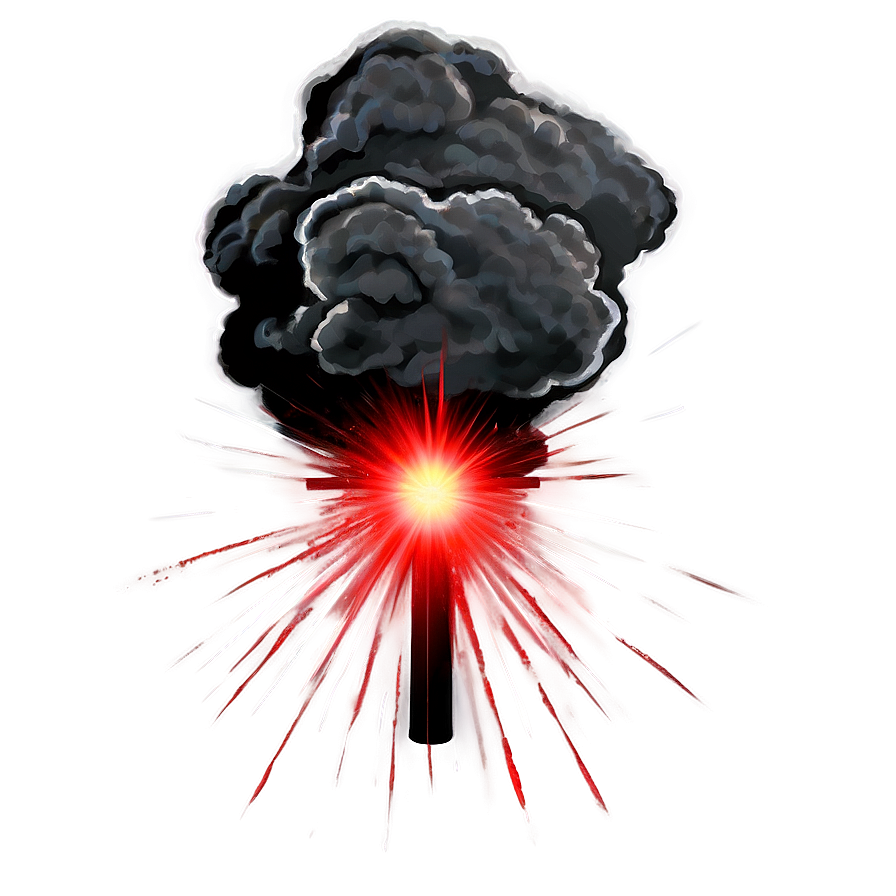 Red Light Explosion Png 56 PNG