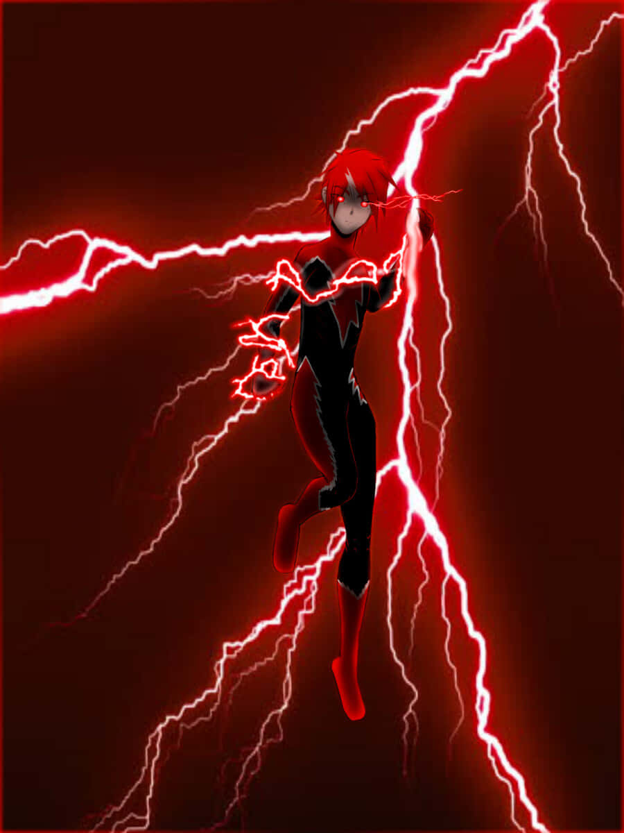 Red Lightning Spiderman Wallpaper