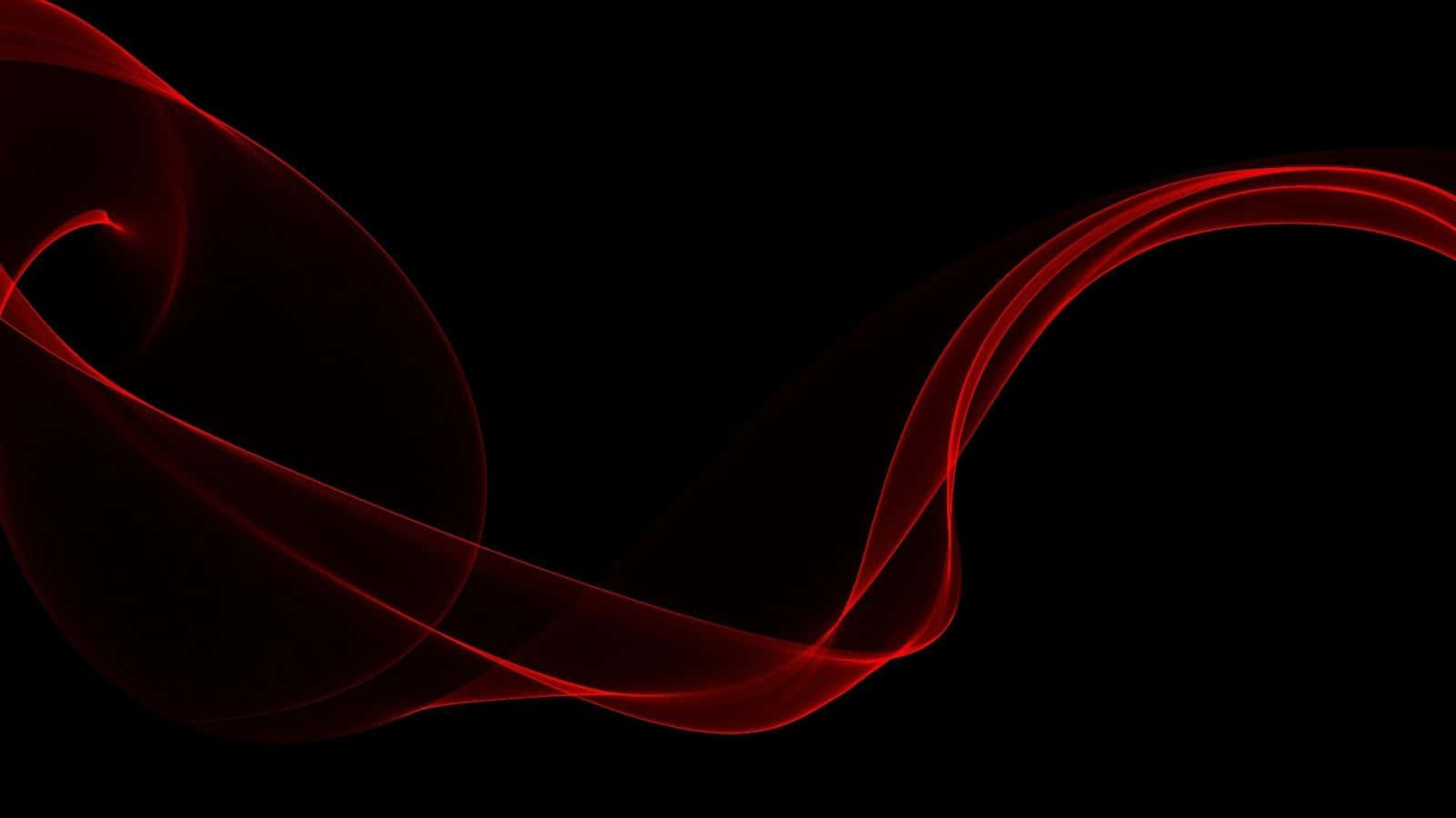 Red Smoke On A Black Background Wallpaper